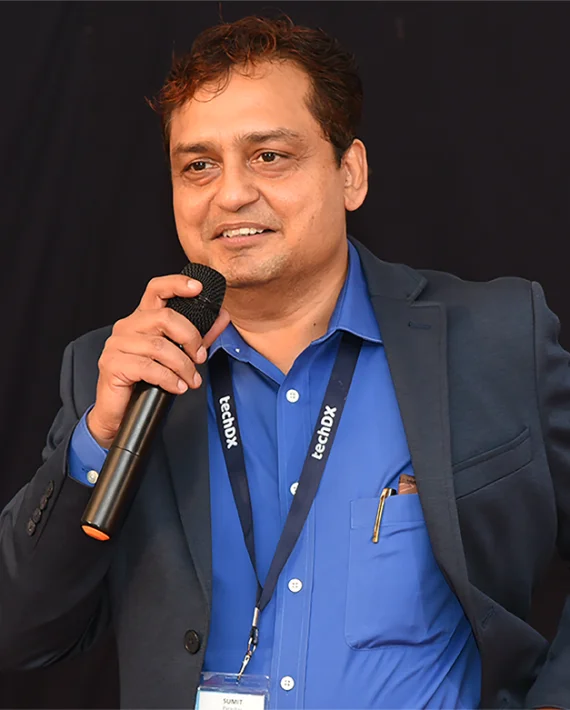 Portrait of Sumit Parashar, Utah-based entrepreneur and quantum ecosystem builder